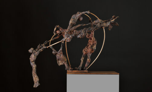 Dr Gindi - Meandering Souls - Bronze 2022 - 50 x 40 x 56 cm (1)