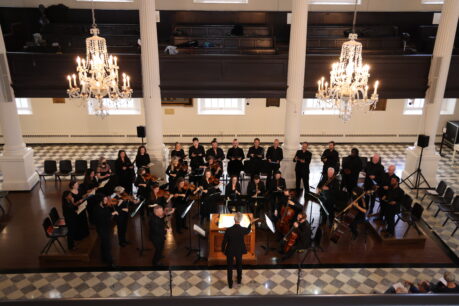 Bach at One concert held on October 26, 2022. With The Choir of Trinity Wall Street and Trinity Baroque Orchestra under conductor Avi Stein.